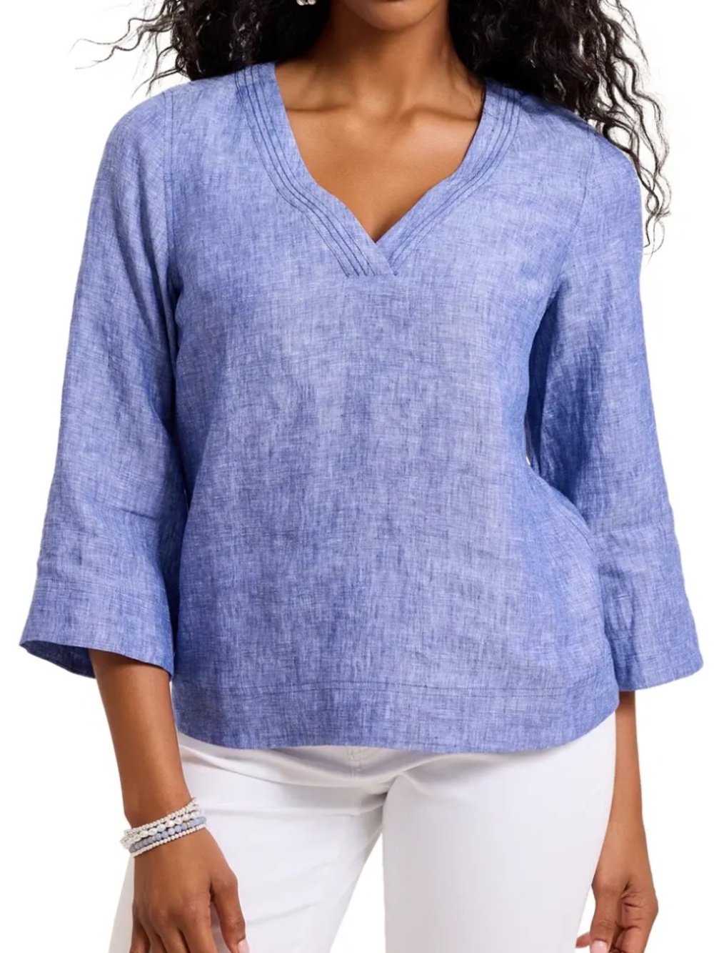 Tommy Bahama Coastalina Linen Top - size M